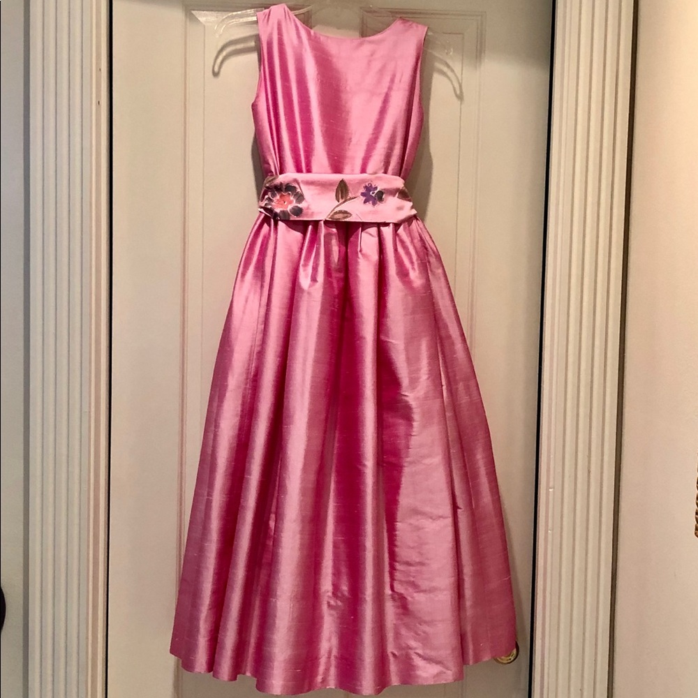 Silk dress- custom made